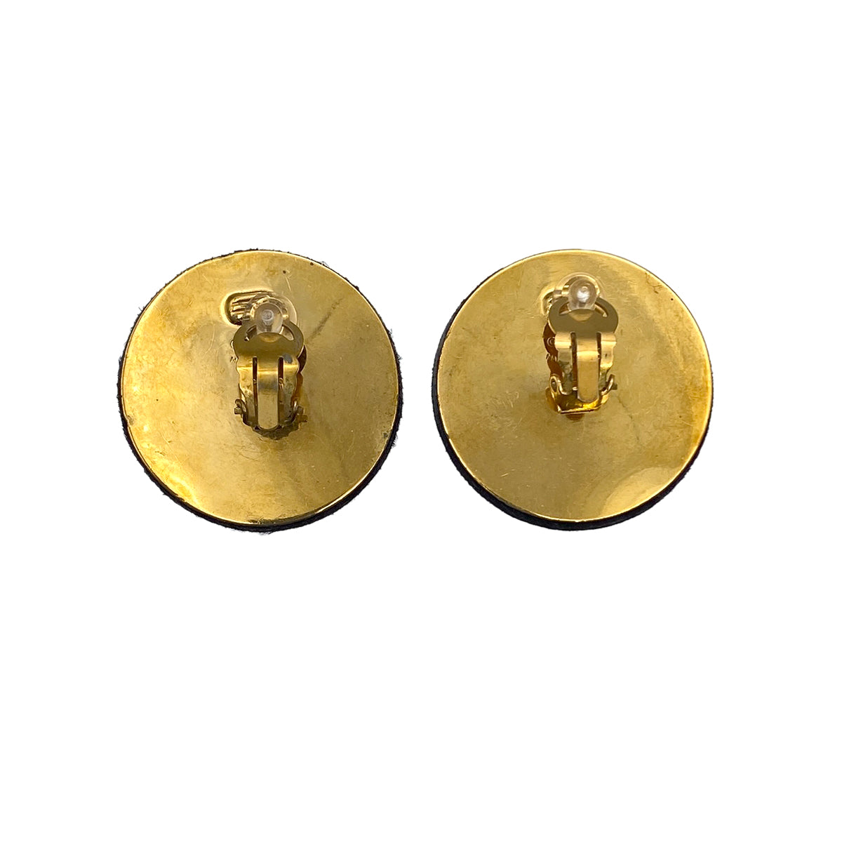 CHANEL VINTAGE EARRINGS COCOMARK ROUND ACCESSORY 29 90281842