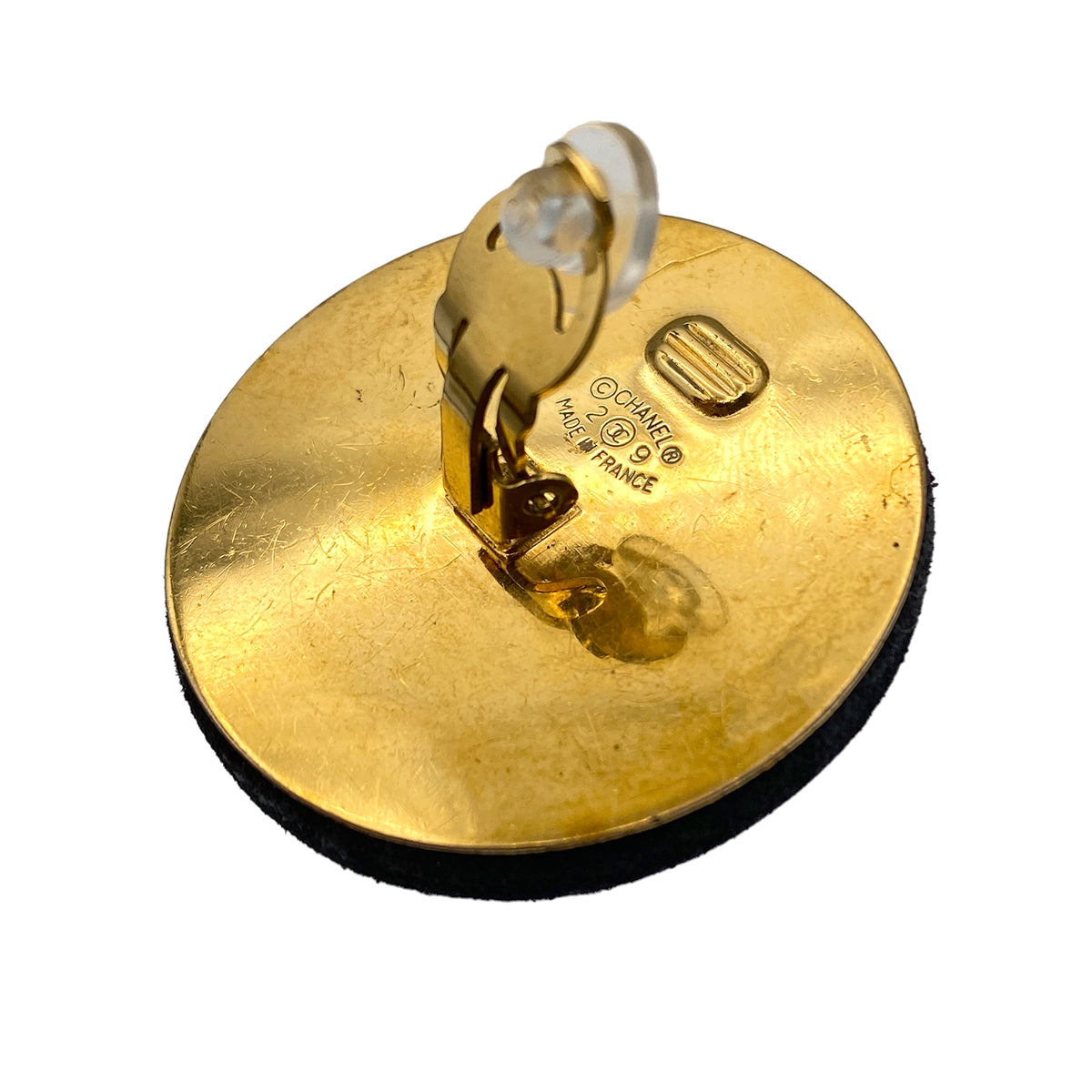 CHANEL VINTAGE EARRINGS COCOMARK ROUND ACCESSORY 29 90281842