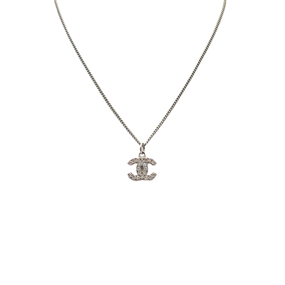 CHANEL NECKLACE COCOMARK RHINESTONE ACCESSORY B10V 90281846