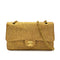 CHANEL VINTAGE CHAIN SHOULDER BAG NISHIJIN TEXTILE GOLD 90282046 - PURPOSE