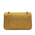 CHANEL VINTAGE CHAIN SHOULDER BAG NISHIJIN TEXTILE GOLD 90282046 - PURPOSE