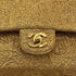 CHANEL VINTAGE CHAIN SHOULDER BAG NISHIJIN TEXTILE GOLD 90282046 - PURPOSE