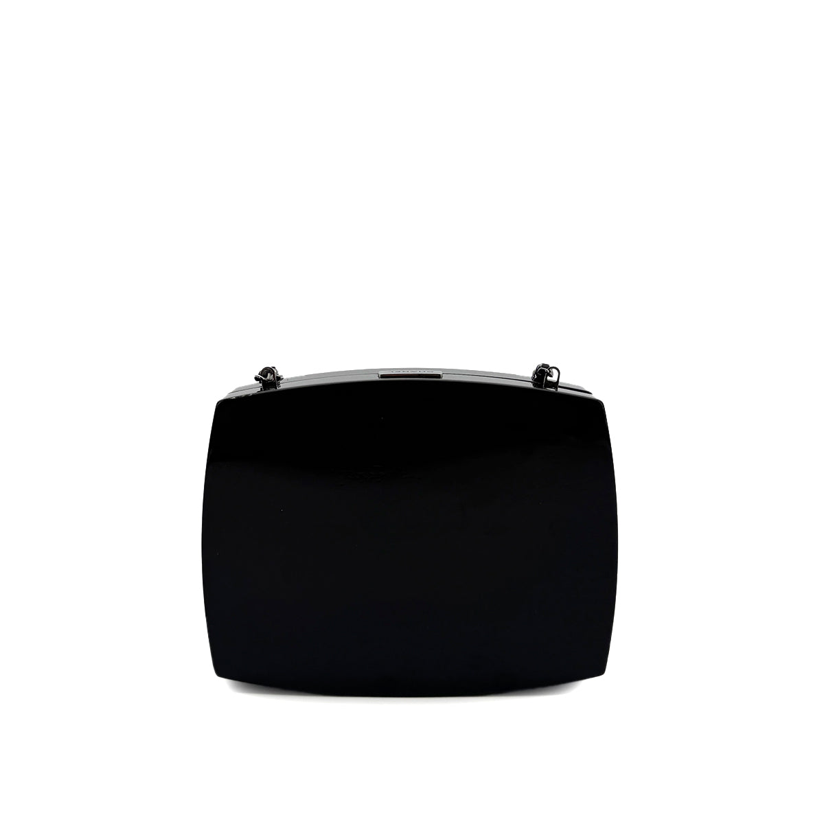 CHANEL COCOMARK MAKEUP PALETE MOTIF CHAIN SHOULDER BAG BLACK PLASTIC 90282066