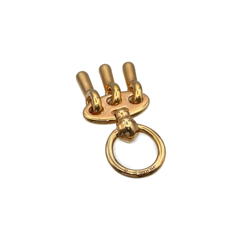 HERMES TWILLY SCARF RING GOLD ACCESSORY 90282067 - PURPOSE