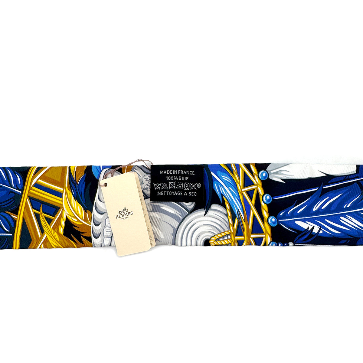 HERMES TWILLY DANSE PACIFIQUE SCARF MULTICOLOR SILK 90282088