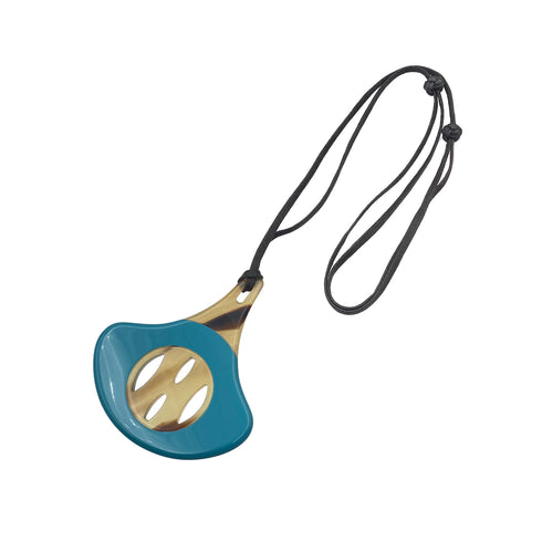 HERMES NECKLACE BUFFALO HORN LACQUER ACCESSORY 90282107 - PURPOSE