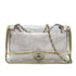 CHANEL VINTAGE CLEAR SHOULDER BAG GOLD VINYL LEATHER 90282741 - PURPOSE