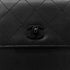 CHANEL VINTAGE MATELASSE CHAIN SHOULDER BAG BLACK CALF LEATHER 90282753 - PURPOSE