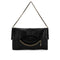 CHANEL VINTAGE CHOCOLATE BAR CHAIN HAND SHOULDER BAG BLACK LAMB SKIN 90282759 - PURPOSE