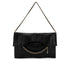 CHANEL VINTAGE CHOCOLATE BAR CHAIN HAND SHOULDER BAG BLACK LAMB SKIN 90282759 - PURPOSE