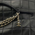 CHANEL VINTAGE CHOCOLATE BAR CHAIN HAND SHOULDER BAG BLACK LAMB SKIN 90282759 - PURPOSE