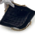 CHANEL VINTAGE CHOCOLATE BAR CHAIN HAND SHOULDER BAG BLACK LAMB SKIN 90282759 - PURPOSE