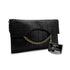 CHANEL VINTAGE CHOCOLATE BAR CHAIN HAND SHOULDER BAG BLACK LAMB SKIN 90282759 - PURPOSE