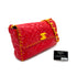 CHANEL VINTAGE MATELASSE CHAIN SHOULDER BAG COCOMARK RED YELLOW PATENT 90283107 - PURPOSE