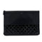 CHANEL MATELASSE CLUTCH BAG BLACK ENAMEL LEATHER 90283110 - PURPOSE