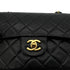 CHANEL VINTAGE CLASSIC FLAP MEDIUM CHAIN SHOULDER BAG BLACK LAMB SKIN 90283114 - PURPOSE