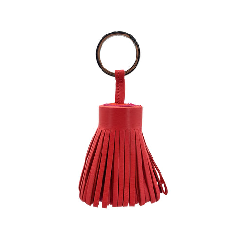 HERMES KEY CHARM CARMEN ROSE TEXAS ROSE MEXICO ROUGE INDIEN AGNEAU MILO 90283125 - PURPOSE