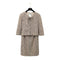 CHANEL JACKET SKIRT SET PINK TWEED 40 03P RTW 90283146 - PURPOSE