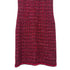 CHANEL TWEED COCO BUTTON SLEEVELESS ZIP DRESS RED WOOL 42 01A RTW 90283150 - PURPOSE