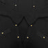 CHANEL VINTAGE KNIT TOPS SKIRT SET CLOVER BUTTON BLACK WOOL 38 RTW 90283151 - PURPOSE