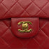 CHANEL VINTAGE CLASSIC FLAP SMALL CHAIN SHOULDER BAG RED LAMB SKIN 90283454 - PURPOSE