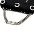 CHANEL VINTAGE LOGO PRINT CHAIN HAND BAG BLACK CANVAS 90283457 - PURPOSE