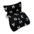 CHANEL VINTAGE LOGO PRINT CHAIN HAND BAG BLACK CANVAS 90283457 - PURPOSE