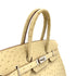 HERMES BIRKIN 35 PARCHEMIN OSTRICH HAND BAG □P SHW 90283469 - PURPOSE
