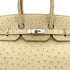 HERMES BIRKIN 35 PARCHEMIN OSTRICH HAND BAG □P SHW 90283469 - PURPOSE