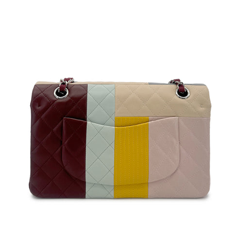 CHANEL MATELASSE CHAIN SHOULDER BAG FLOWER MULTICOLOR LAMB SKIN 90283471 - PURPOSE