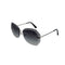 CHANEL SUNGLASSES COCOMARK GRAY SILVER BLACK EYEWEAR 90283600 - PURPOSE