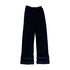 CHANEL FRILLS PANTS BLACK RAYON 38 02P RTW 90283631 - PURPOSE