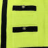 CHANEL VINTAGE COCO BUTTON KNIT TOPS CARDIGAN SET YELLOW BLACK CASHMERE 42 P04 RTW 90283633 - PURPOSE
