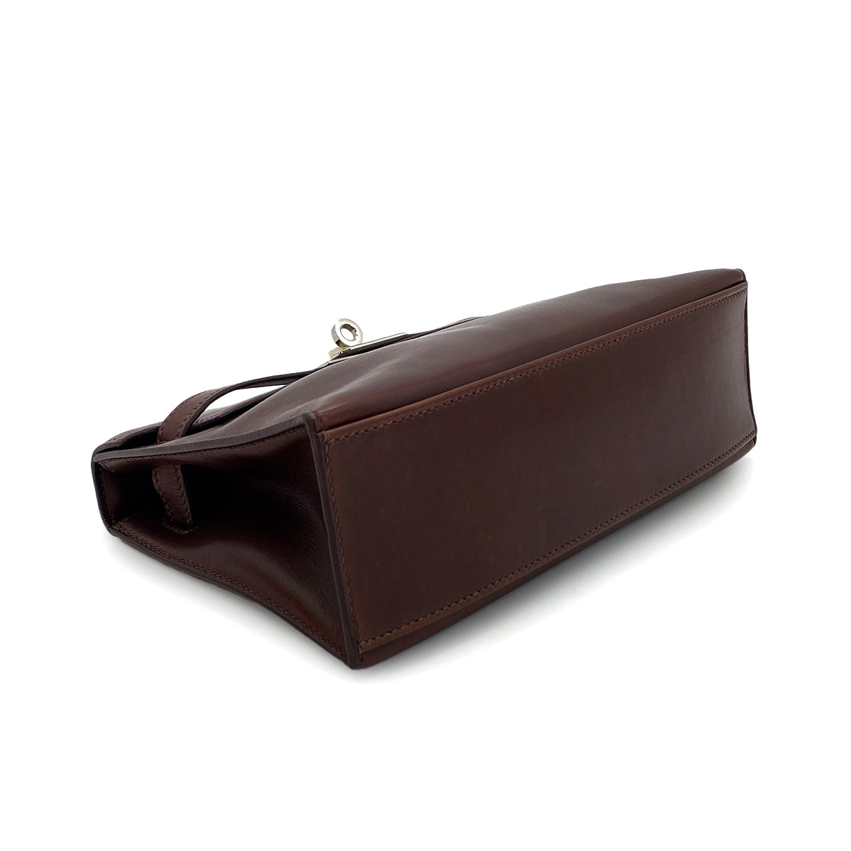 HERMES POCHETTE KELLY SELLIER HAVANNE VEAU GULLIVER HAND BAG □I SHW 90283908