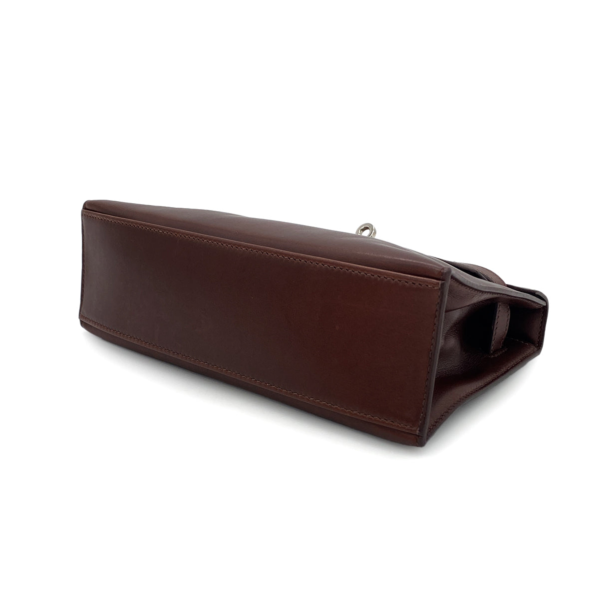 HERMES POCHETTE KELLY SELLIER HAVANNE VEAU GULLIVER HAND BAG □I SHW 90283908