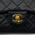 CHANEL VINTAGE CLASSIC FLAP SMALL CHAIN SHOULDER BAG BLACK LAMB SKIN 90283912 - PURPOSE