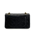 CHANEL VINTAGE CLASSIC FLAP SMALL CHAIN SHOULDER BAG BLACK LAMB SKIN 90283917 - PURPOSE