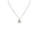 CHANEL NECKLACE COCOMARK RHINESTONE SILVER ACCESSORY 09V 90283926 - PURPOSE