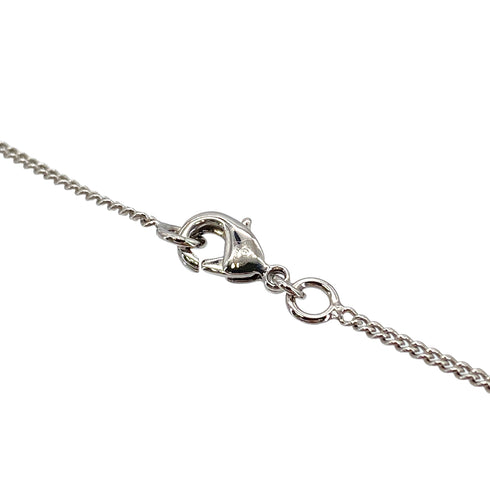 CHANEL NECKLACE COCOMARK RHINESTONE SILVER ACCESSORY 09V 90283926 - PURPOSE