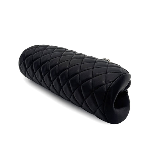 CHANEL VINTAGE CLUTCH BAG BLACK LAMB SKIN 90283966 - PURPOSE
