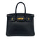HERMES BIRKIN 30 BLACK TAURILLON CLEMENCE HAND BAG A GHW 90283975 - PURPOSE