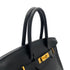 HERMES BIRKIN 30 BLACK TAURILLON CLEMENCE HAND BAG A GHW 90283975 - PURPOSE