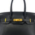 HERMES BIRKIN 30 BLACK TAURILLON CLEMENCE HAND BAG A GHW 90283975 - PURPOSE