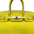 HERMES CANDY BIRKIN 30 LIME GRIS PERLE VEAU EPSOM HAND BAG □O SHW 90283978 - PURPOSE