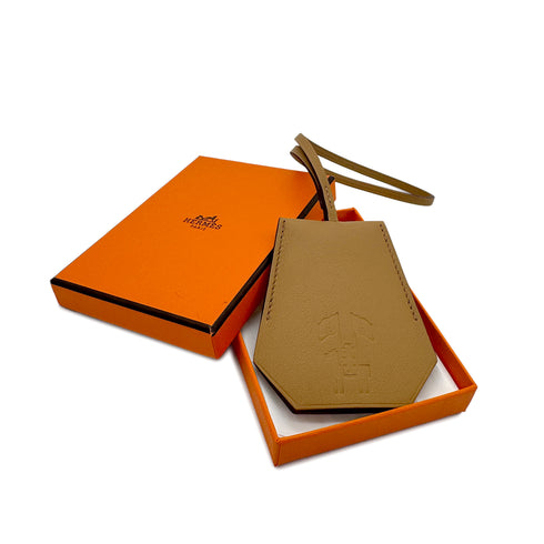 HERMES KEY CLOCHETTE CARMEN CHARM CHAI VEAU SWIFT 90283980 - PURPOSE