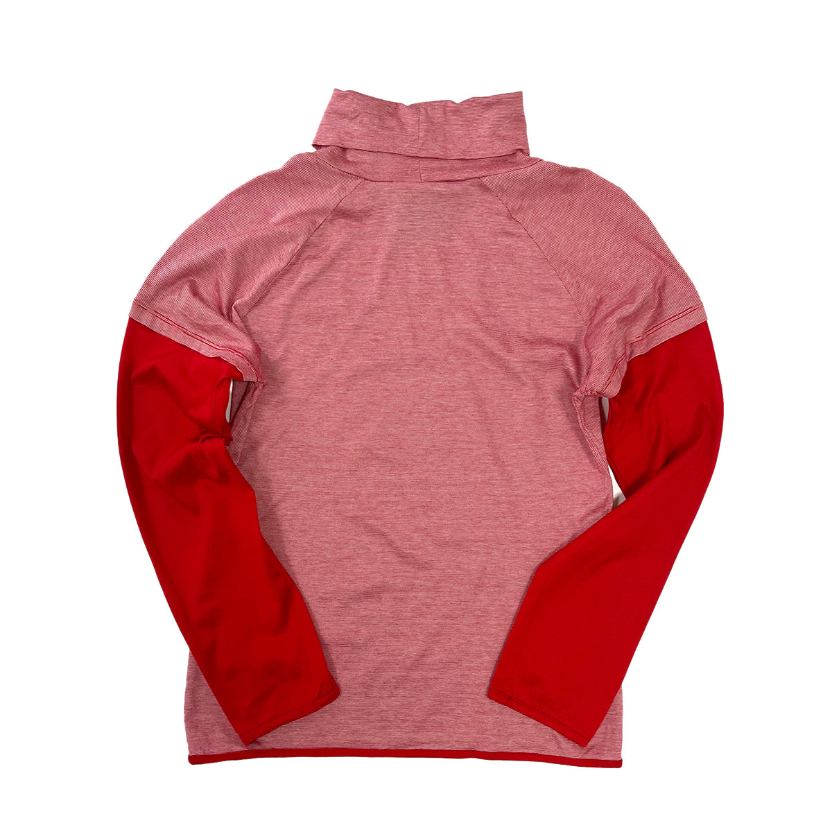 CHANEL SPORTS LINE LONG SLEEVE T-SHIRT RED COCOMARK COTTON 40 06A RTW 90283986