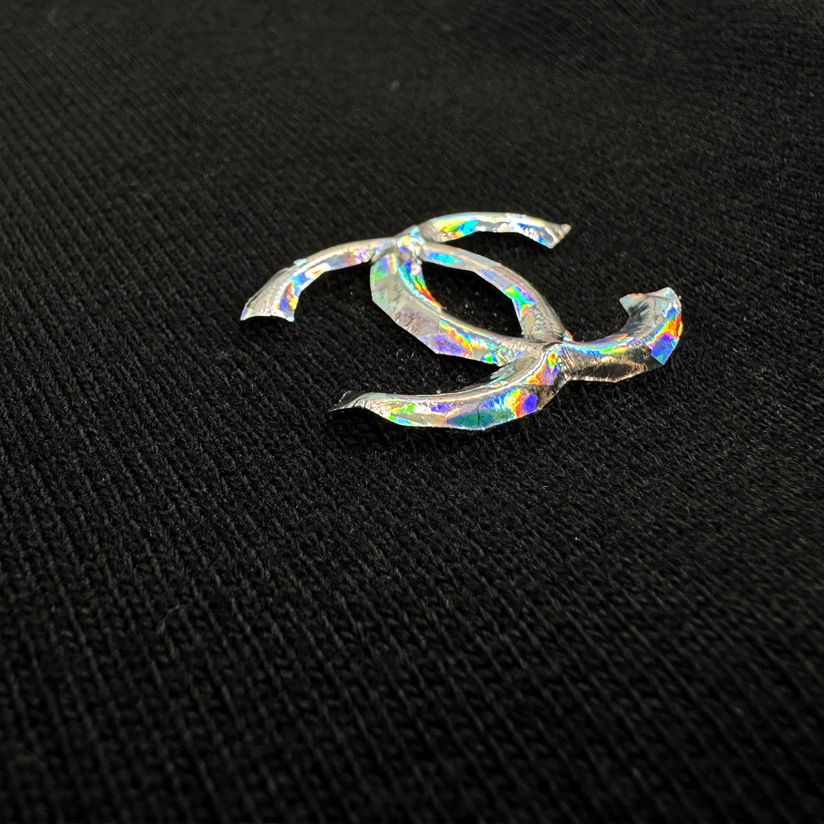 CHANEL OVERALLS COCOMARK RHINESTONE RUNWAY BLACK 34 P71 RTW 90283997