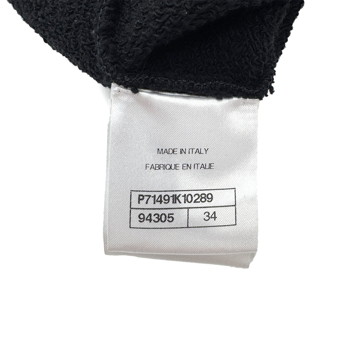 CHANEL OVERALLS COCOMARK RHINESTONE RUNWAY BLACK 34 P71 RTW 90283997