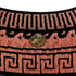 CHANEL GREECE BURNT SLEEVELESS DRESS ORANGE BLACK PAPER 38 P58 RTW 90284008 - PURPOSE