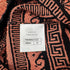 CHANEL GREECE BURNT SLEEVELESS DRESS ORANGE BLACK PAPER 38 P58 RTW 90284008 - PURPOSE